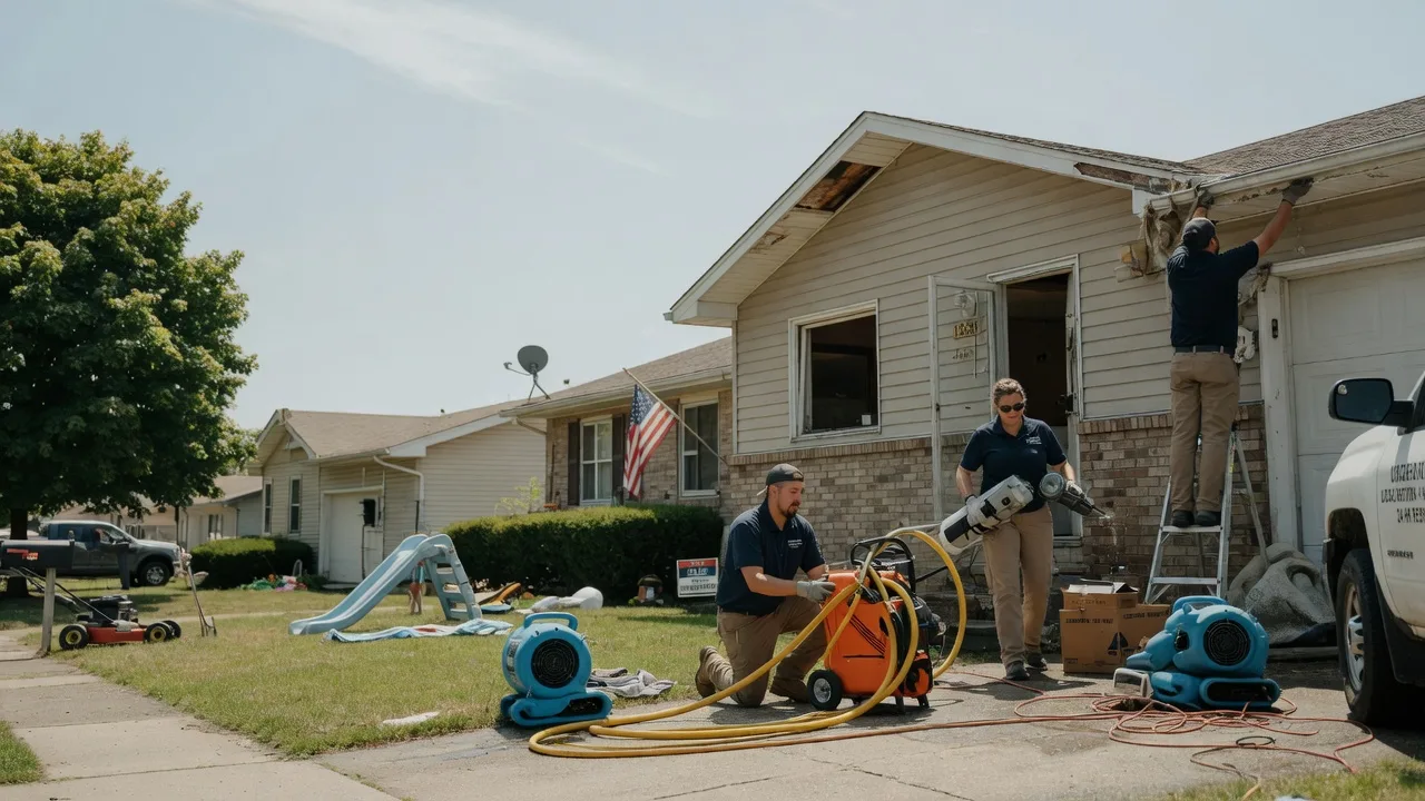Water Damage Restoration in Tremont, IL near me
